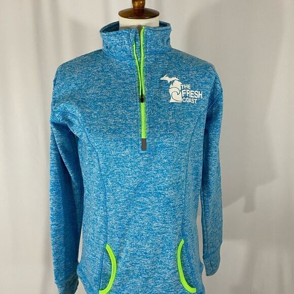 The Fresh Coast Quarter Zip Sweatshirt - Picture 1 of 6